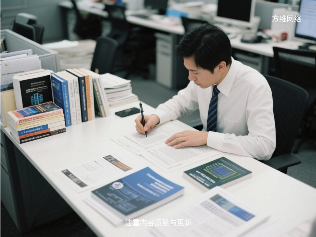 注重内容质量与更新