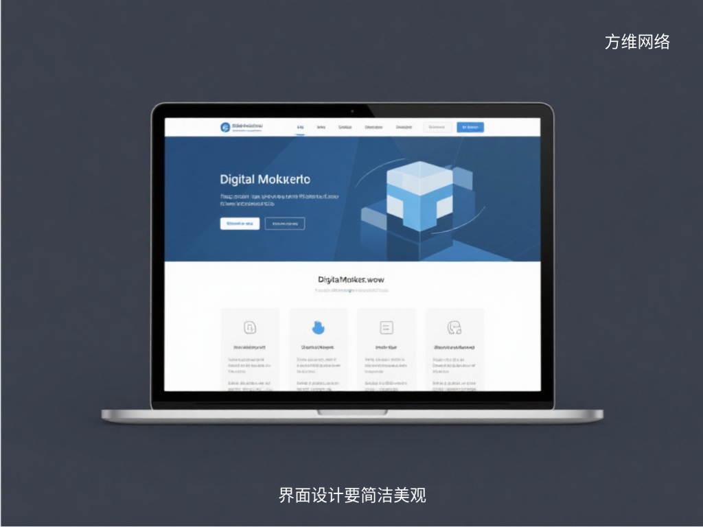 界面设计要简洁美观