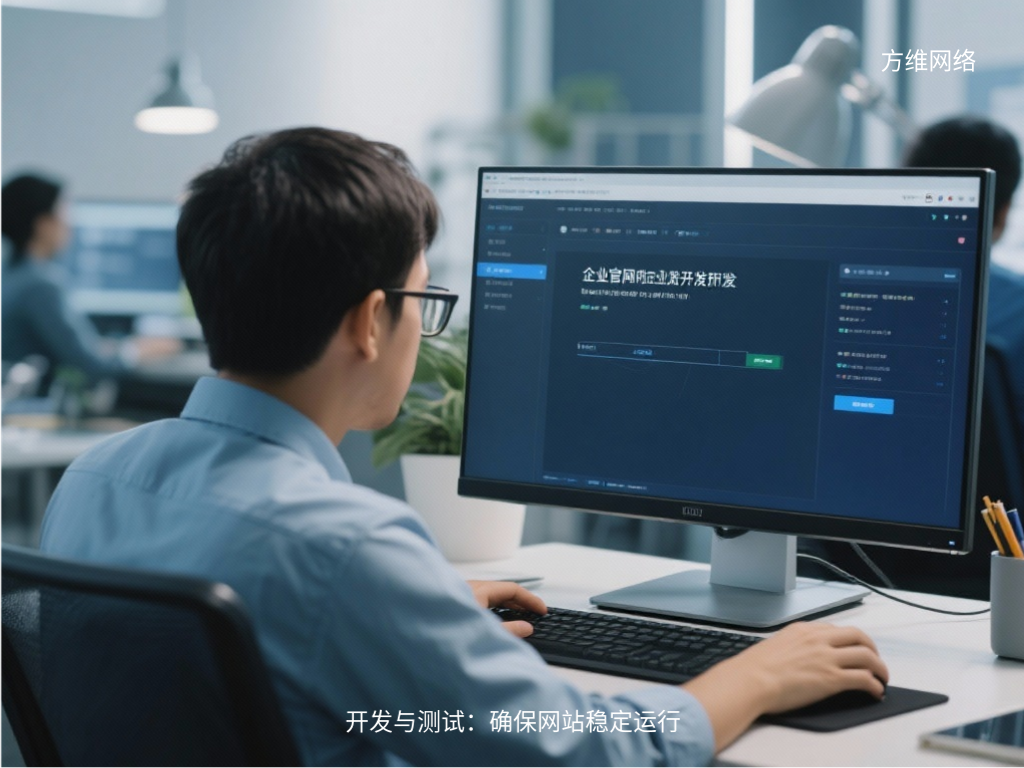 开发与测试：确保网站稳定运行