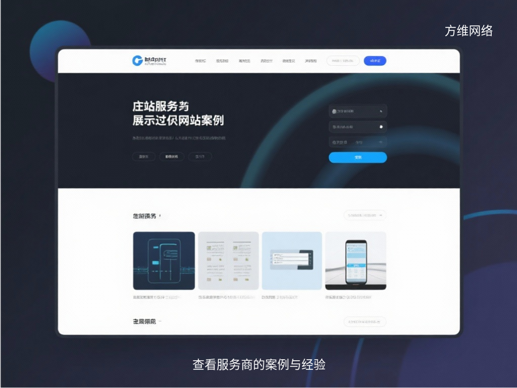 查看服务商的案例与经验