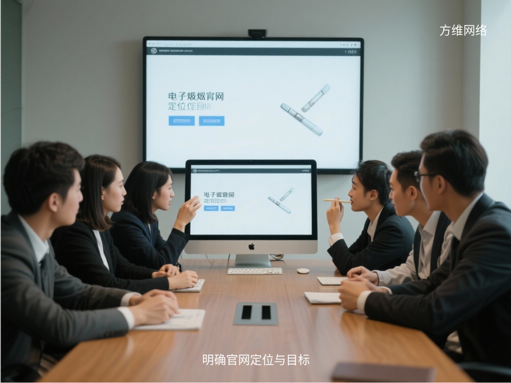 明确官网定位与目标