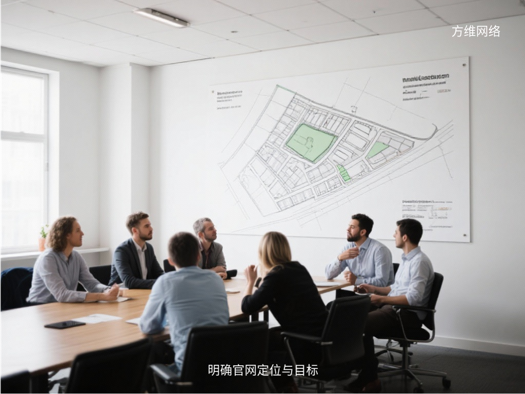 明确官网定位与目标