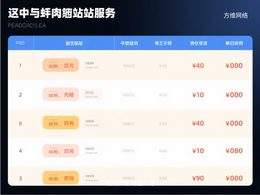 比较价格与性价比