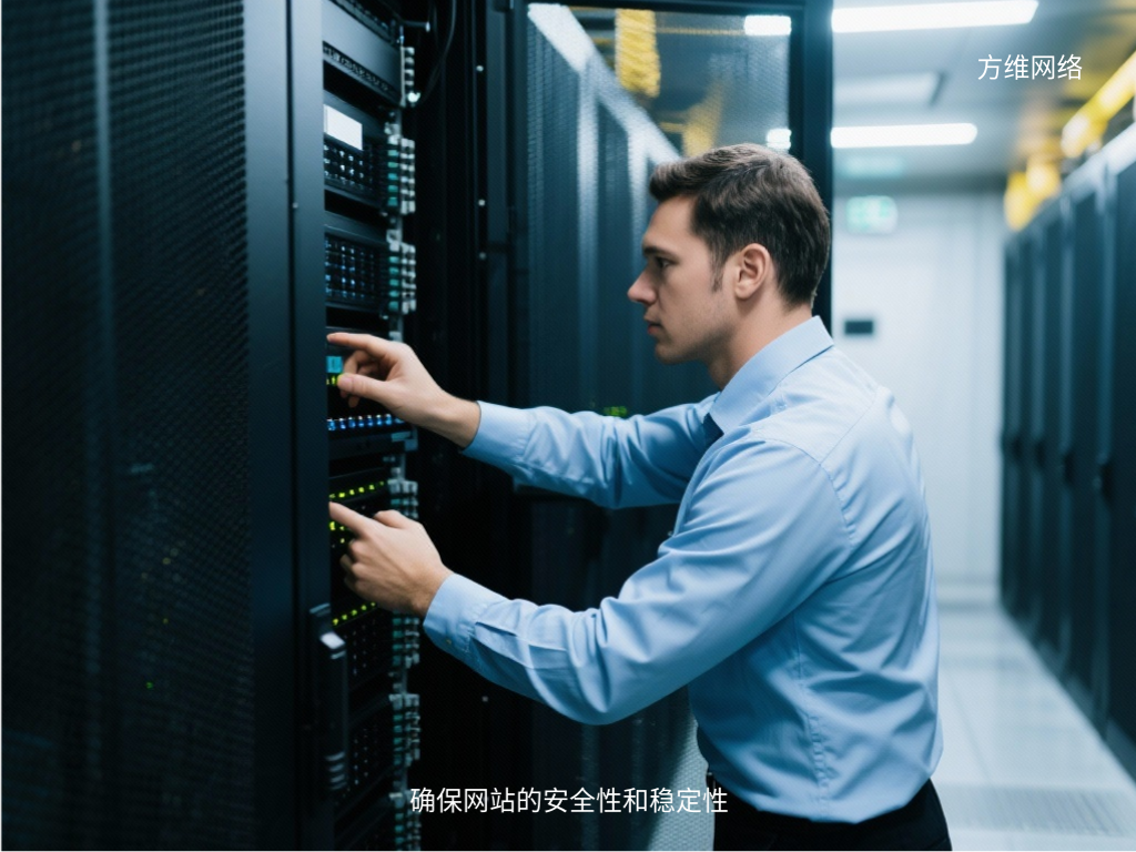 确保网站的安全性和稳定性