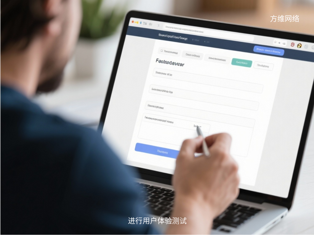 进行用户体验测试