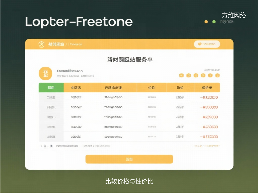 比较价格与性价比