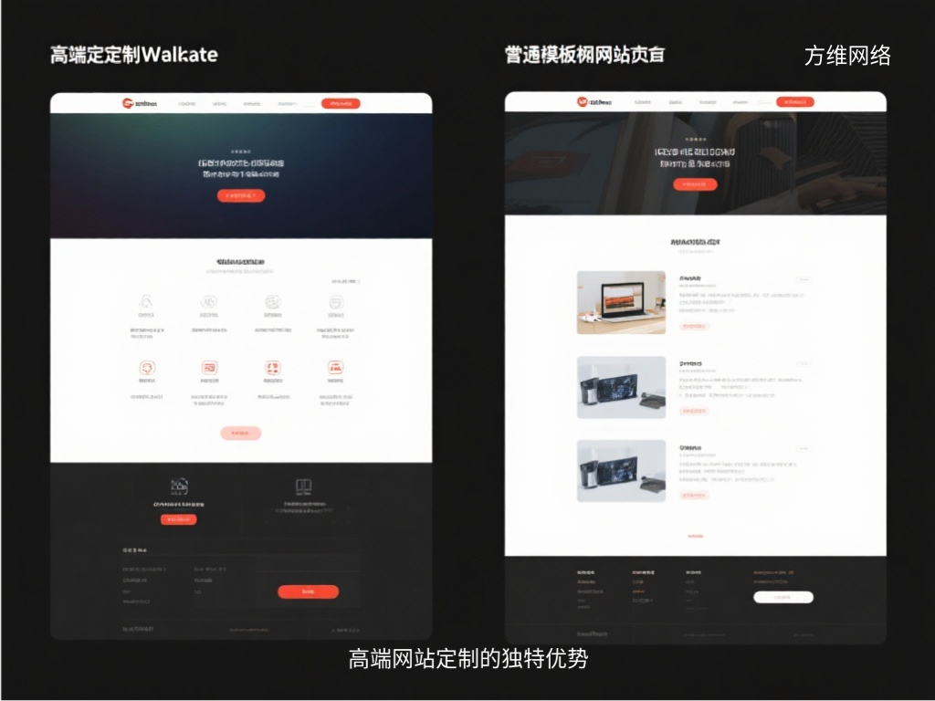 高端网站定制的独特优势