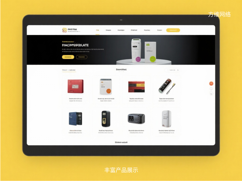 丰富产品展示