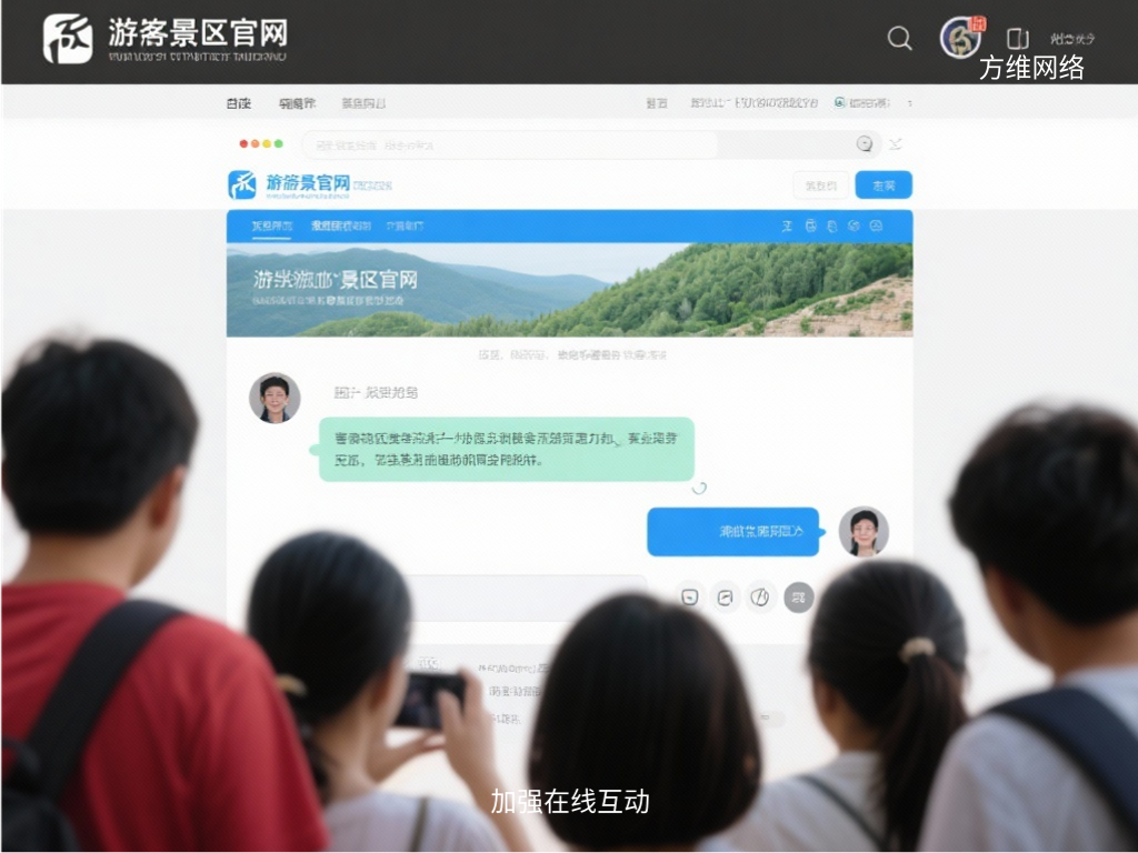加强在线互动