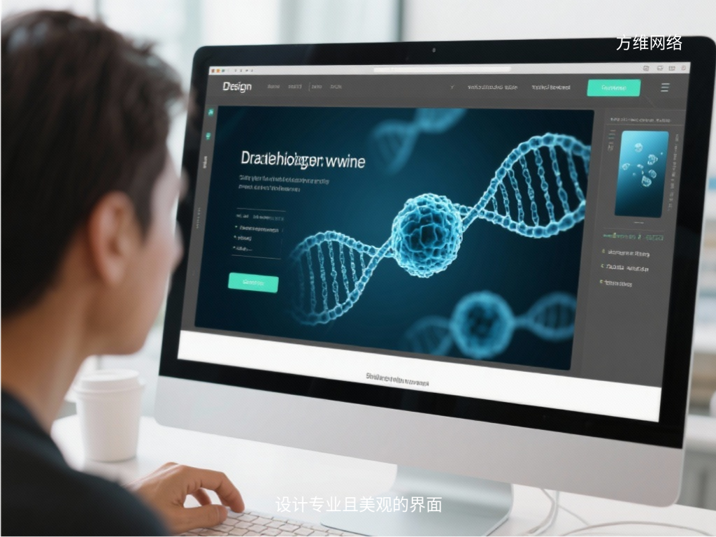 设计专业且美观的界面