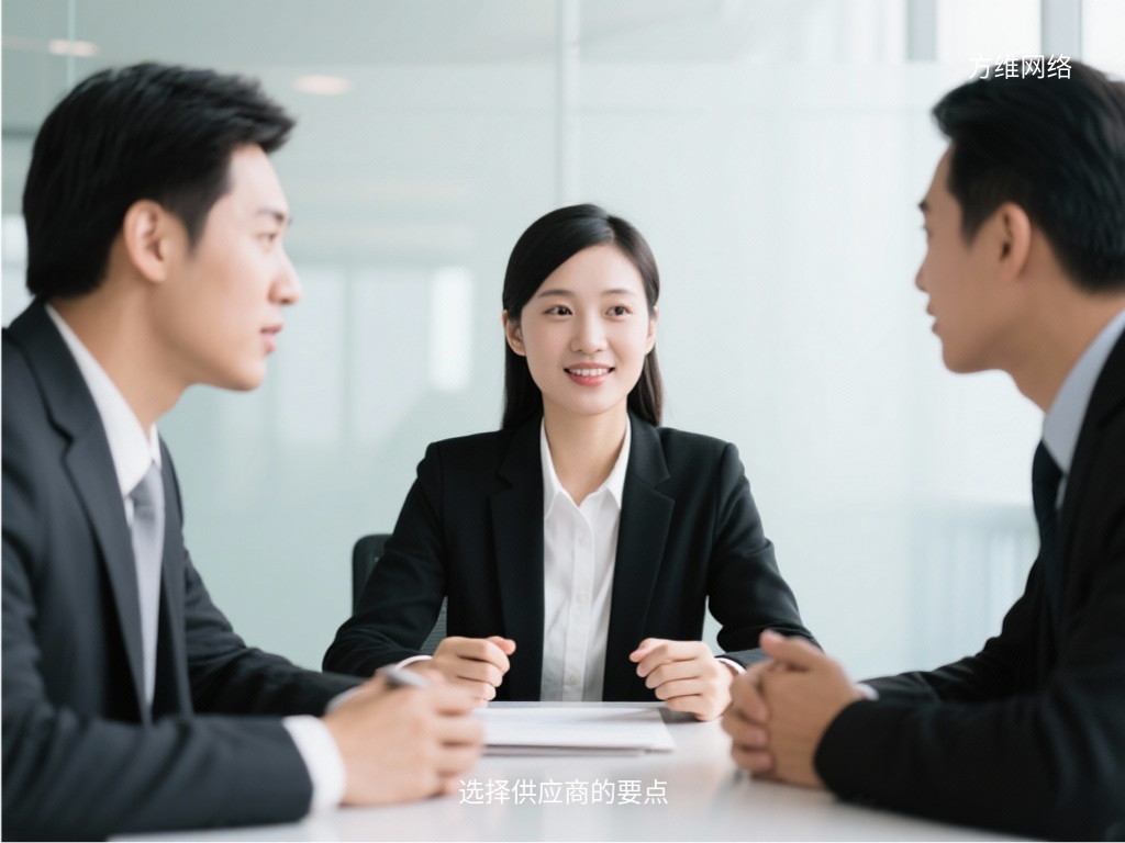 选择供应商的要点