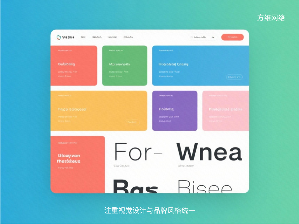 注重视觉设计与品牌风格统一