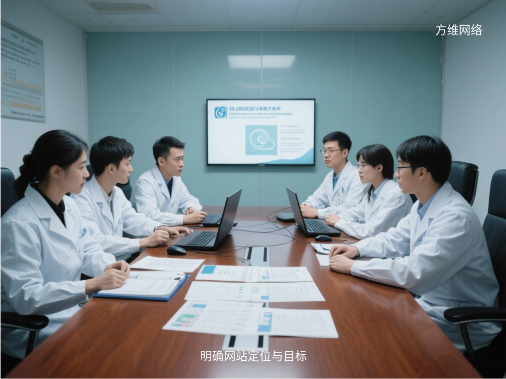 明确网站定位与目标