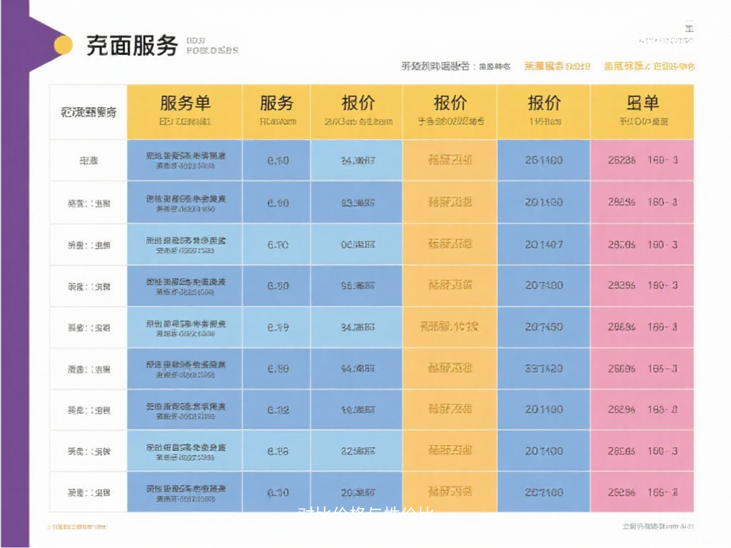 对比价格与性价比
