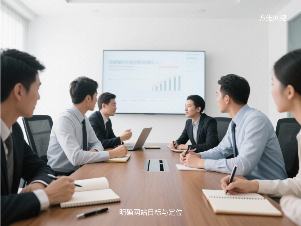 明确网站目标与定位