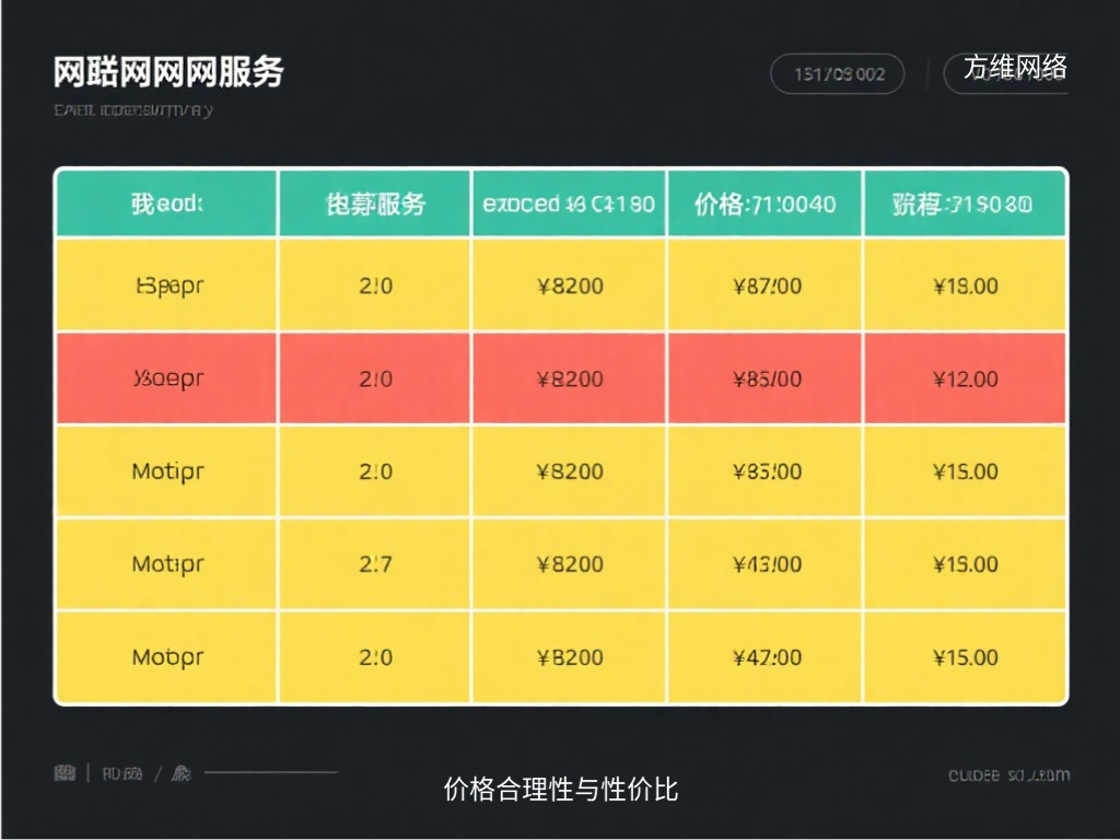价格合理性与性价比