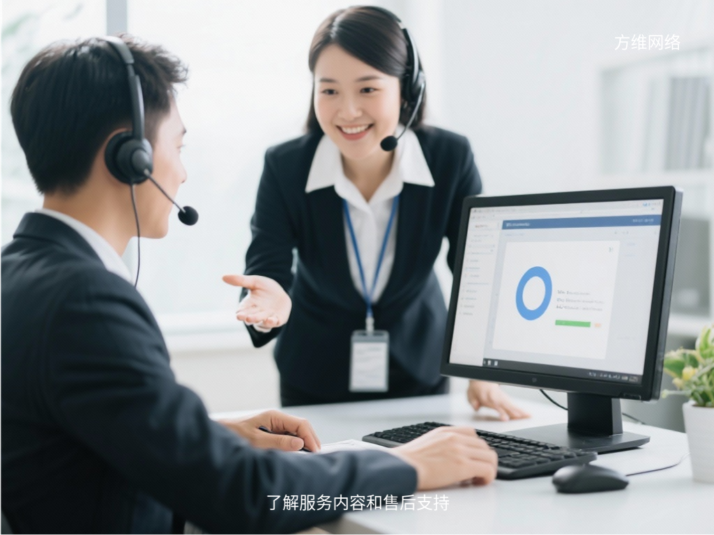 了解服务内容和售后支持