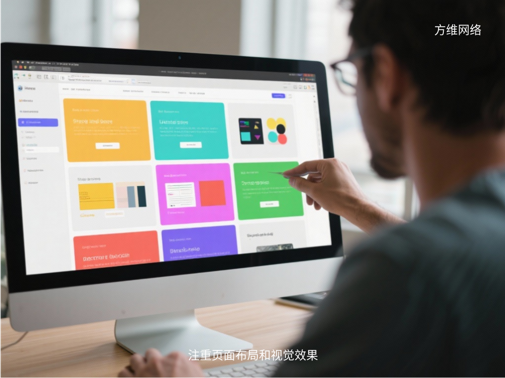 注重页面布局和视觉效果