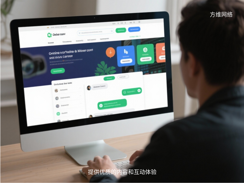 提供优质的内容和互动体验