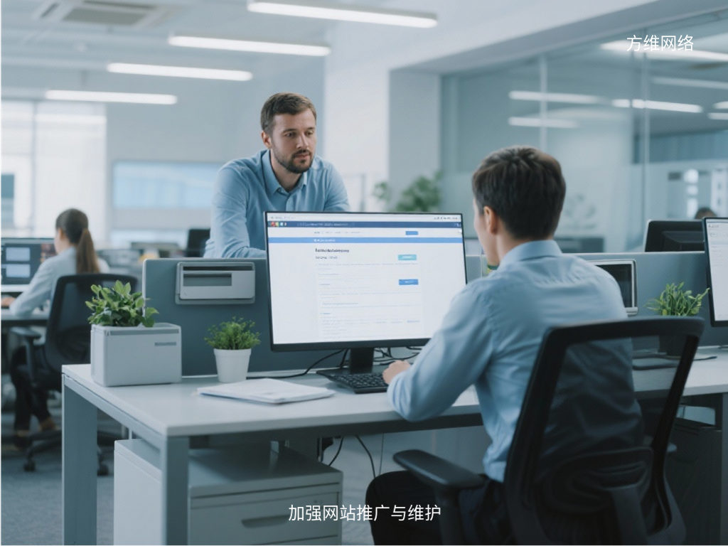 加强网站推广与维护