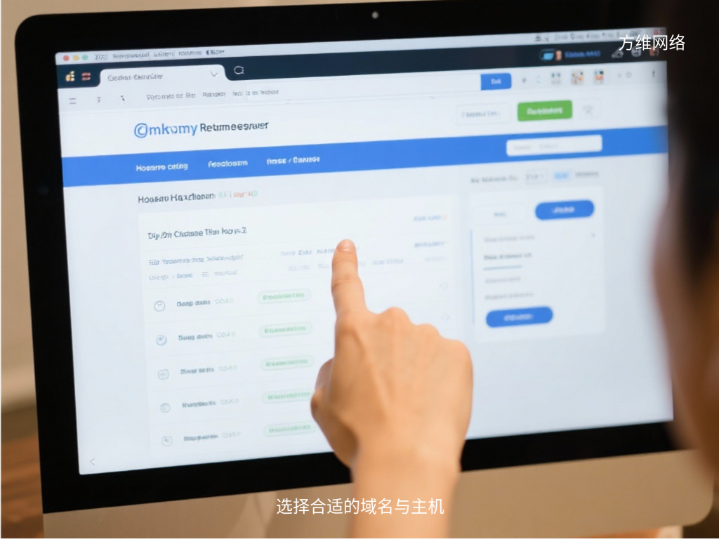 选择合适的域名与主机
