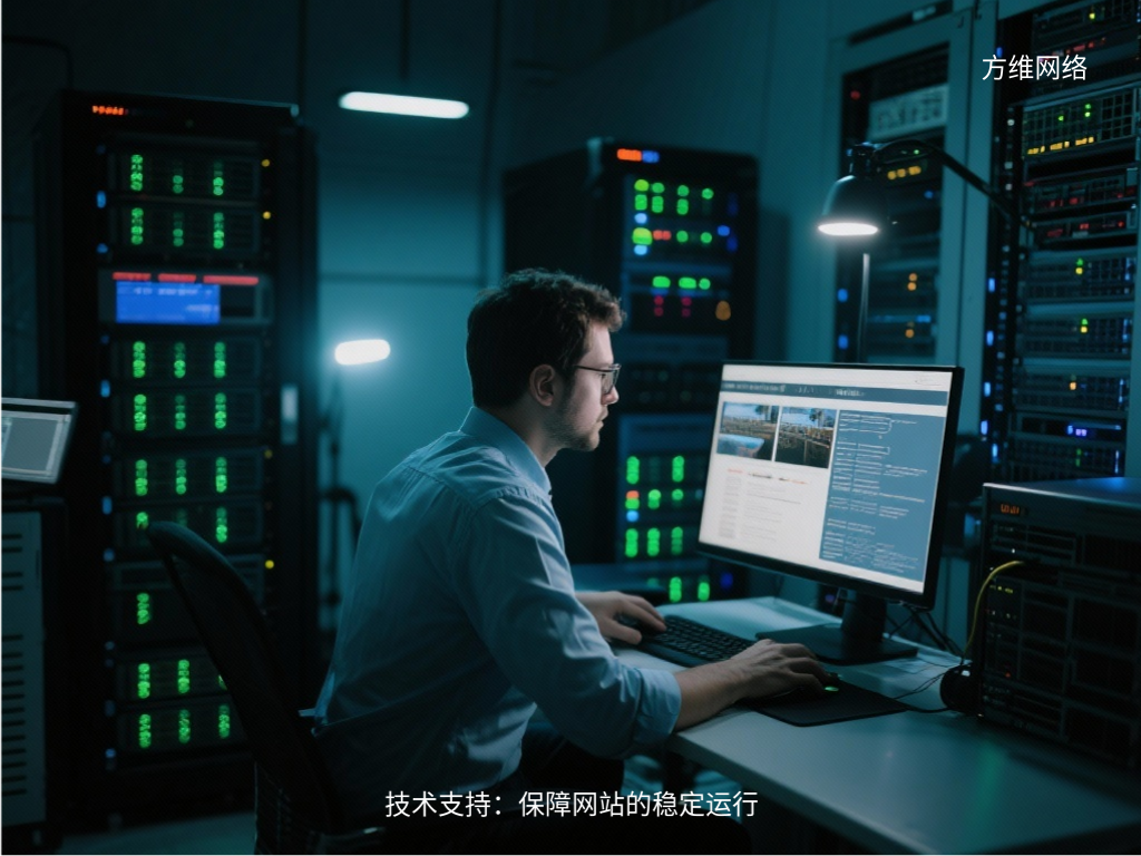 技术支持：保障网站的稳定运行