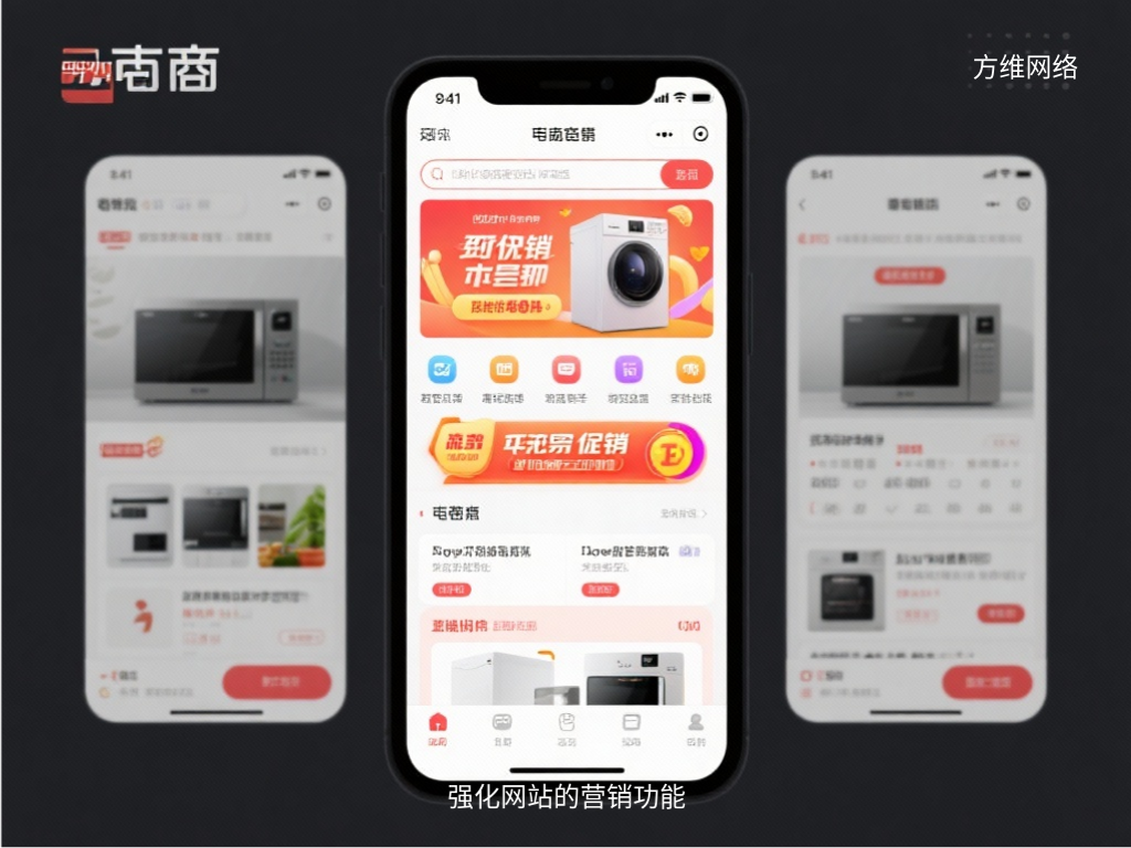 强化网站的营销功能