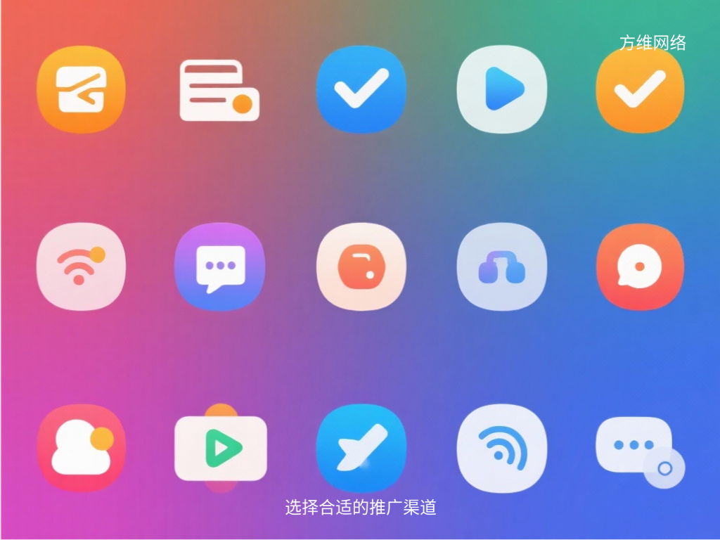 选择合适的推广渠道
