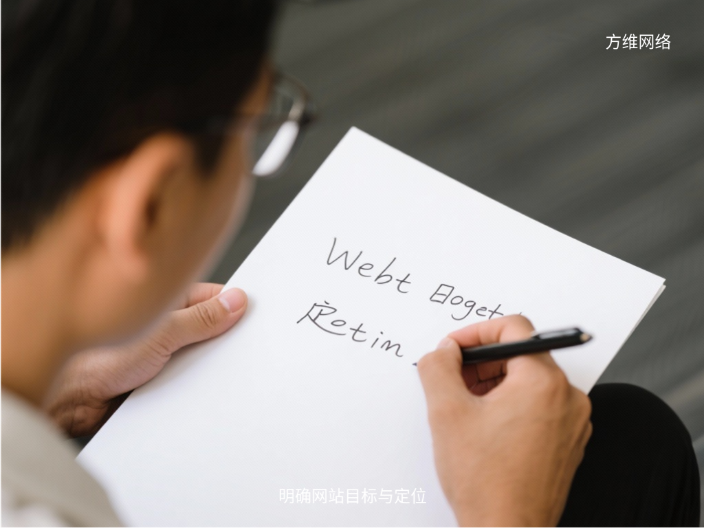 明确网站目标与定位