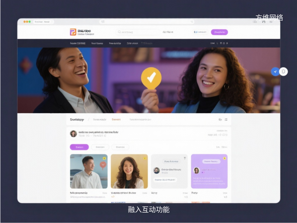 融入互动功能