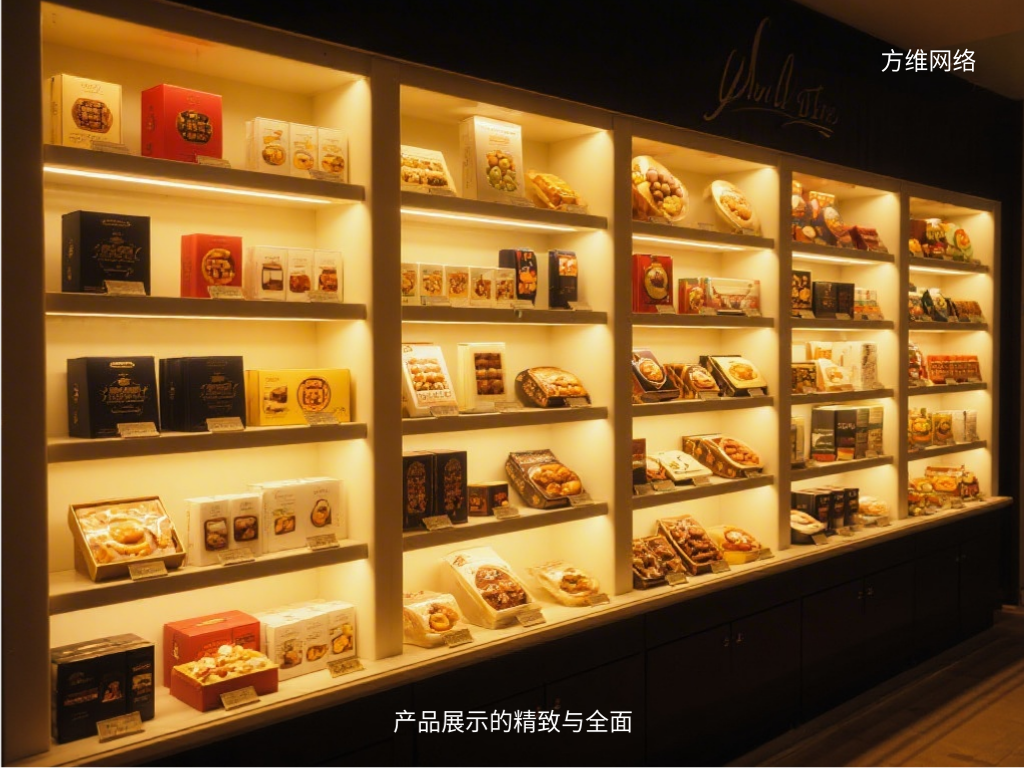 产品展示的精致与全面