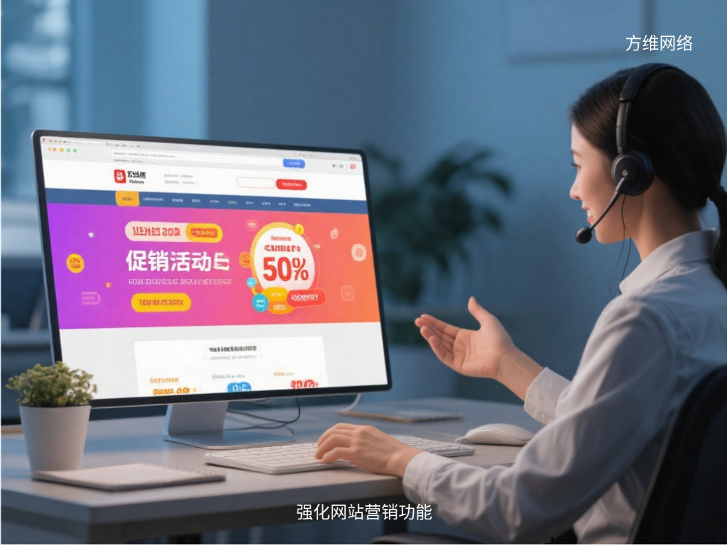 强化网站营销功能
